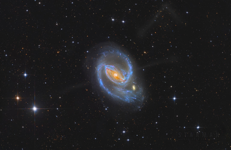 Seyfert Barred Spiral Galaxy