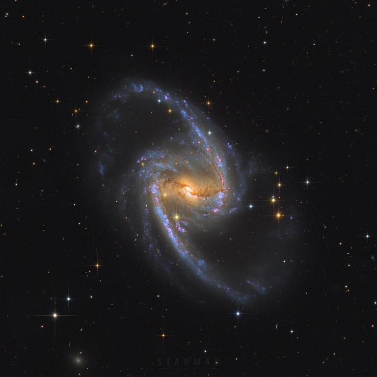 Fornax Propeller Galaxy