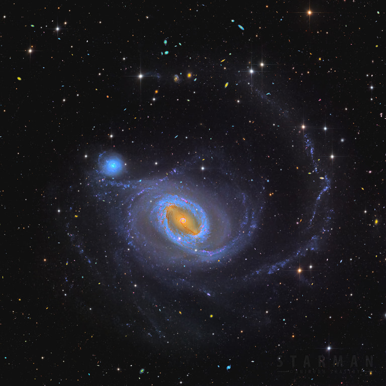 Barred Spiral Galaxy