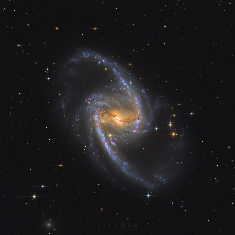 Fornax Propeller Galaxy