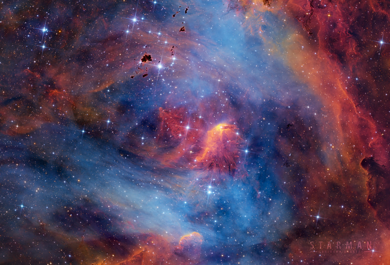 The Running Chicken Nebula