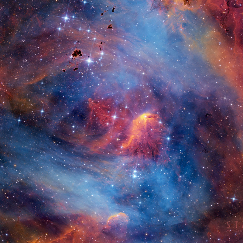The Running Chicken Nebula